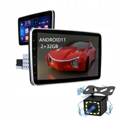 RADIO AUTOMOTIVE 1DIN ANDROID NAVIGATION ROTARY  