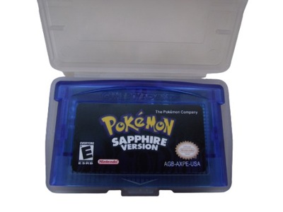 Pokemon Sapphire Saphire Gameboy advance