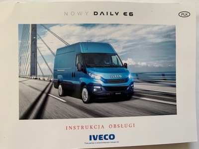 IVECO DAILY E6 POLSKA ИНСТРУКЦИЯ ОБСЛУЖИВАНИЯ 2014-2019 фото