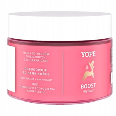 Yope Boost Maska do włosów zniszczonych 250ml