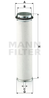 Mann-filter cf 811 фільтр повітря вторинного фото №1