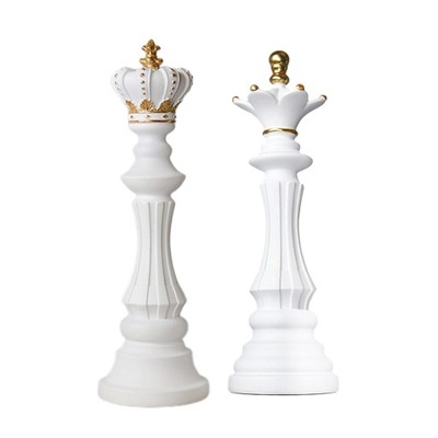 2 . Posągi szachowe figurka szachowa ozdoba