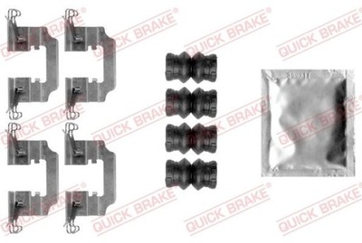 QUICK BRAKE JUEGO INST. ZAPATAS DE FRENADO RENAULT T. SCENIC 1,2-2,0 09-  