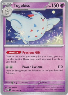 Togekiss - 085/197 - Rare Pokemon