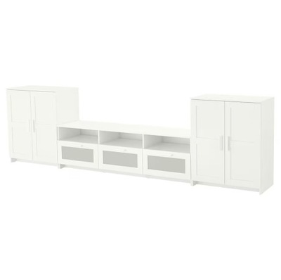 IKEA BRIMNES Szafka pod TV biały 336x41x95 cm