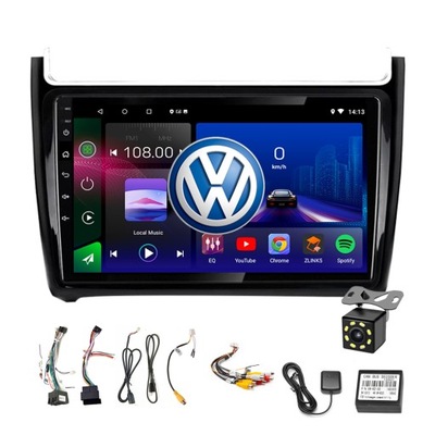 RADIO 2DIN ANDROID VW POLO 2008-2020 CARPLAY 2 32G  