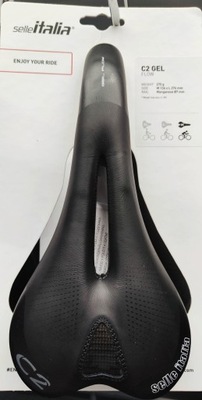 Siodło rowerowe Selle Italia C2 Gel Flow Wa-wa