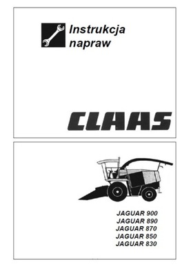 CLAAS JAGUAR 830, 850, 870, 890, 900 - INSUREKCJA REPARACIÓN PL  