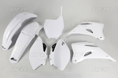 UFO КОМПЛЕКТ ПЛАСТИКА YAMAHA YZF 250 06-09 YZF 450 06-09 БЕЛИЙ (YA305E046)