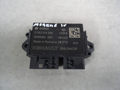Модуль pdc паркування renault megane iv фото №1