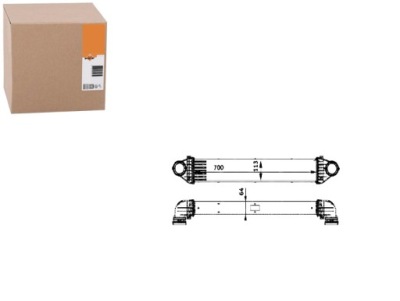Интеркулер mercedes w169 w245 a b-klasa cdi nrf фото №1