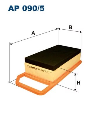 FILTER AIR FILTRON AP 090/5  