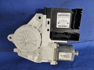 Моторчик скло лівий перед vw golf v фото №1