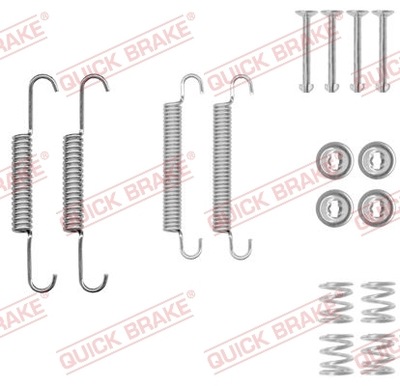 АКСЕСУАР КОЛОДОК ТОРМОЗНЫХ QUICK BRAKE 105-0020