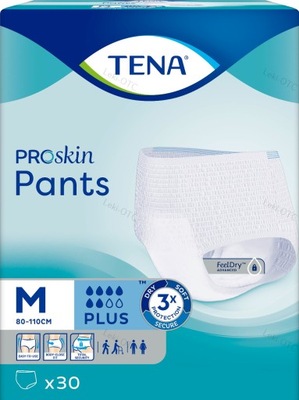 TENA PANTS PROSKIN PLUS M 30 sztuk