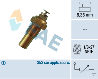 SENSOR TEMPERATURA DE LÍQUIDO REFRIGERACIÓN 32230  