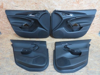 Opel insignia a рестайлінг  універсал оббивка обшивка двері комплект ангельcькі фото №1