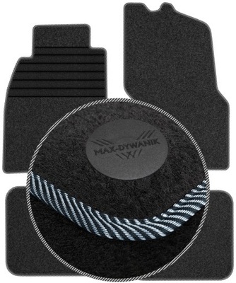 MITSUBISHI CARISMA 1995-2004 ESCOBILLAS WYKLADZINOWE PARA COCHE  