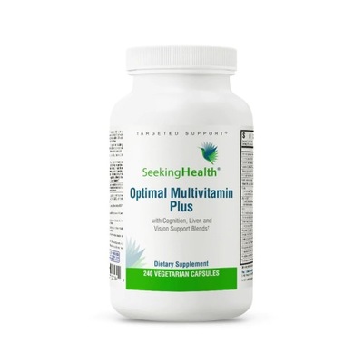 SEEKING HEALTH Optimal Multivitamin Plus Multiwitamina 240 kapsułek wege