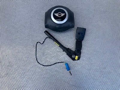 Комплект подушка безпеки + натягувач водія mini cooper one i 1 cooper s r50 r52 r53 фото №1