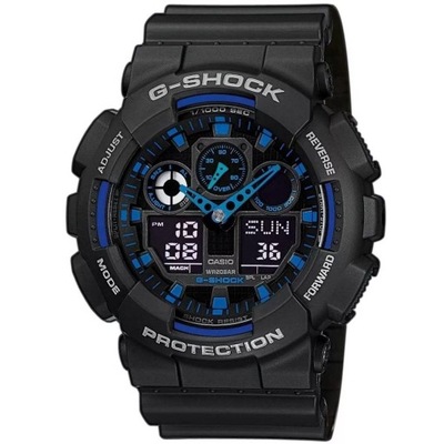 Zegarek sportowy CASIO G-SHOCK GA-100-1A2ER