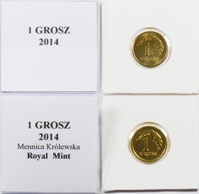 109CT. 1 GROSZ 2014 - LOT 2 SZTUKI 6.05