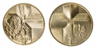 2 ZŁ JAN PAWEŁ II 25-LECIE PONTYFIKATU 2003 r.