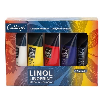 SCHMINCKE COLLEGE LINOL 5X75ML farby do linorytu