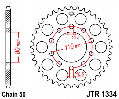 KRUMPLIARATIS GALINĖ JT 40-ZEBOW HONDA VF 750 1983-2000 