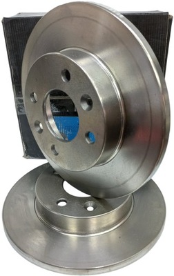 2x гальмівні диски гальмівні osi перед dacia logan sandero renault logan фото №1