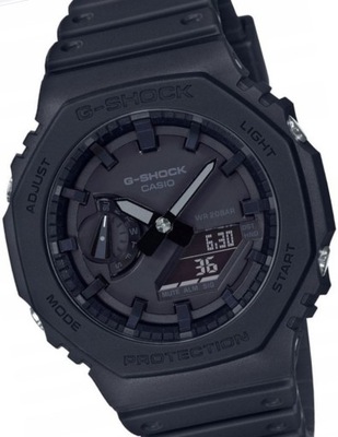 Sportowy zegarek męski Casio G-SHOCK OCTAGON BLACK