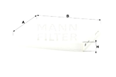 MANN-FILTER FILTRO CABINAS ACURA TSX GREAT WALL HOVER H6 HONDA ACCORD V  