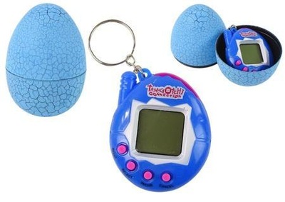 TAMAGOTCHI W JAJKU NIEBIESKIE, LEANTOYS