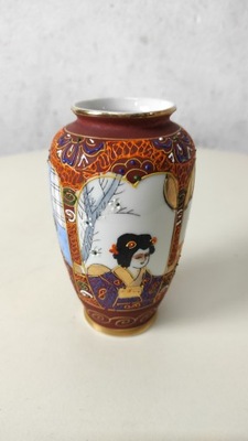 chińska porcelana wazon wazonik ręcznie malowany