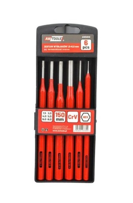 AWTOOLS JUEGO WYBIJAKOW 1.5-8.0 MM 6CZ. UNIVERSAL  