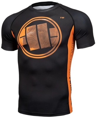 Pit Bull Rashguard Orange Dog 2020 M