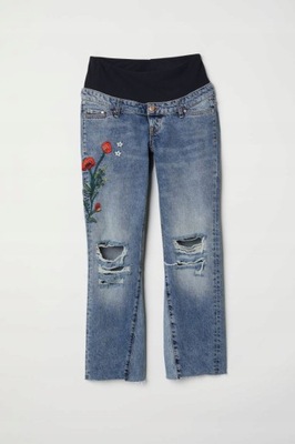 H&M MAMA Kick Flare Jeans 40 L SPODNIE CIĄŻOWE