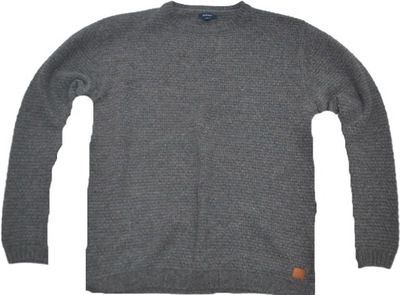 z Modny Sweter Bluza Gant XXL 2XL LambsWool z USA!!