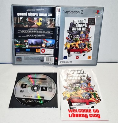 Gra GRAND THEFT AUTO III / GTA III PS2 3XA