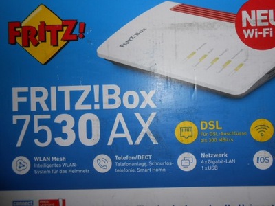 Router WiFi FRITZ!Box 7530AX