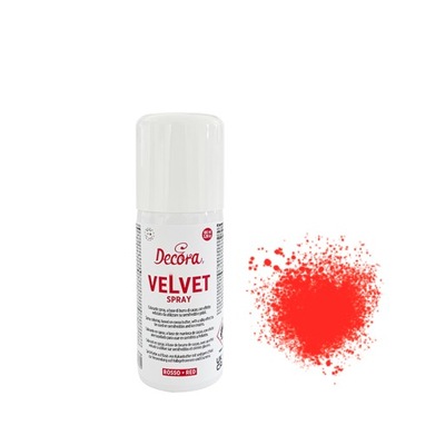 Zamsz w sprayu Velvet Spray czerwony 100 ml