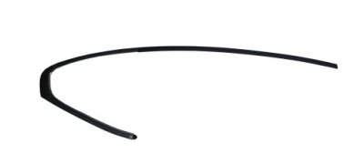 Молдинг стекло дверь правый задняя kia cadenza 2011- фото №1