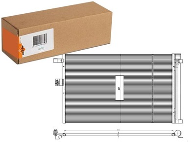 KONDENSATORIUS KONDICIONAVIMO BMW X3 G01 F97 X4 G02 F98 X5 G05 X5 G05 F95 X6 