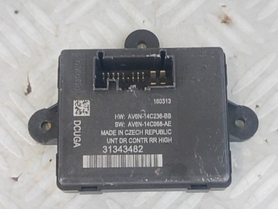 Volvo s60 v60 модуль блок керування двері лівий задня фото №1