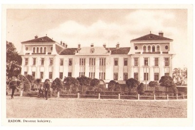 RADOM-Dworzec kolejowy- ok. 1935