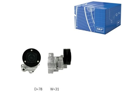 SKF SKF VKMCV 57002 ROLLO NAPINACZA, CORREA DE CUÑA MULTICOSTAL  