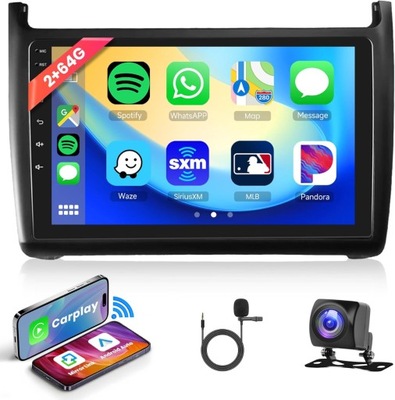 RADIO ANDROID Z KAMERĄ DO VW POLO 2011-2016 - NIE UŻYWANE