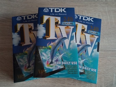 TDK E-240 TVED nowa kaseta VHS