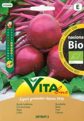 Nasiona buraka ćwikłowego BIO 8g - Vita Line