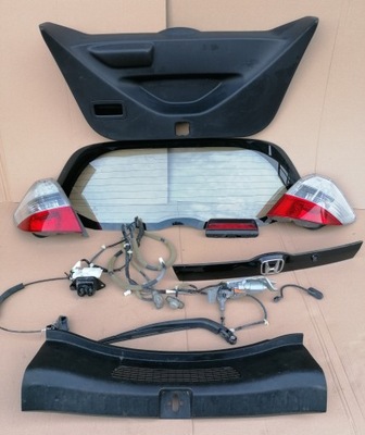 Защита крышка багажника капот задняя молдинг пластик задний honda jazz iii 2008-2014 фото №1